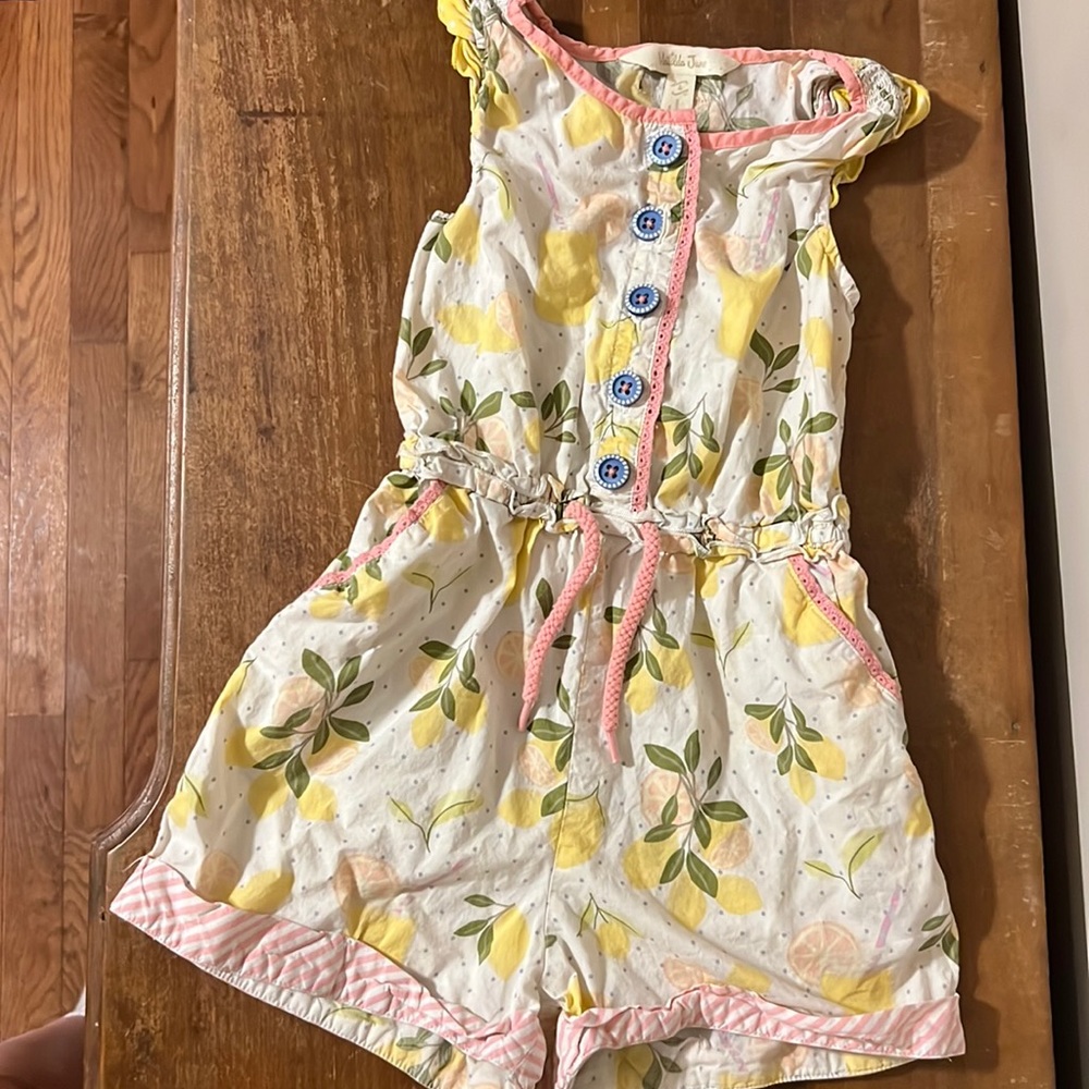 Matilda Jane lemonade jumpsuit